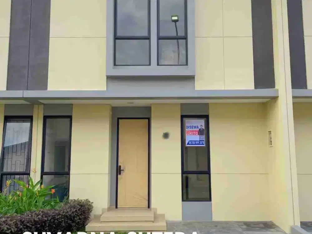Disewakan Rumah Baru Suvarna Sutera