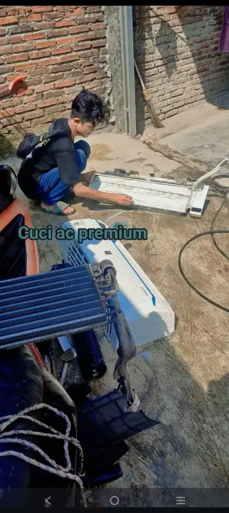 Jasa servis AC kulkas mesin cuci kompa air