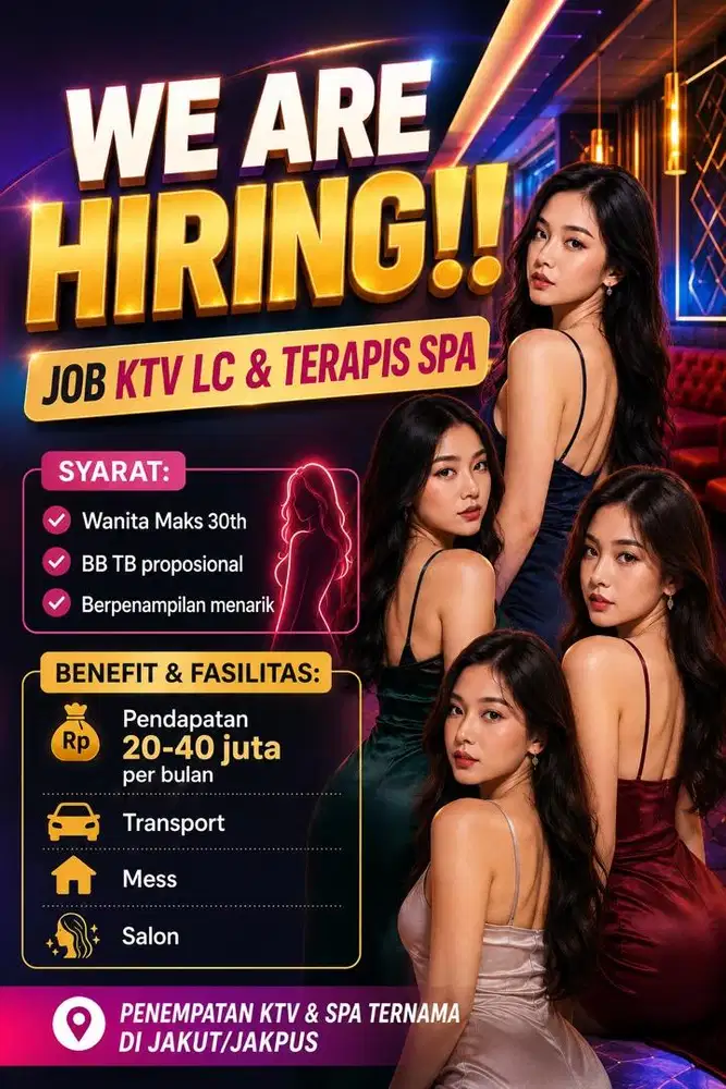 Loker Terapis & LC Jakarta