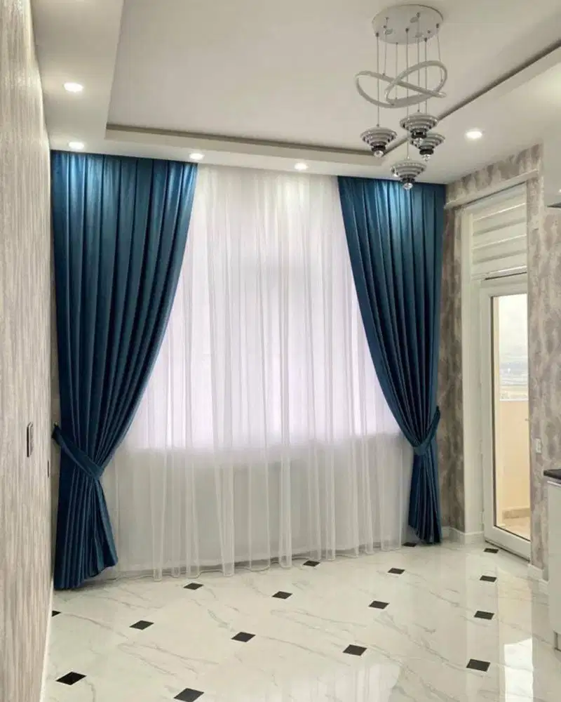 Jasa Pasang Gorden Custom Wallpaper Dinding 3D Gordyn Hordeng Korden