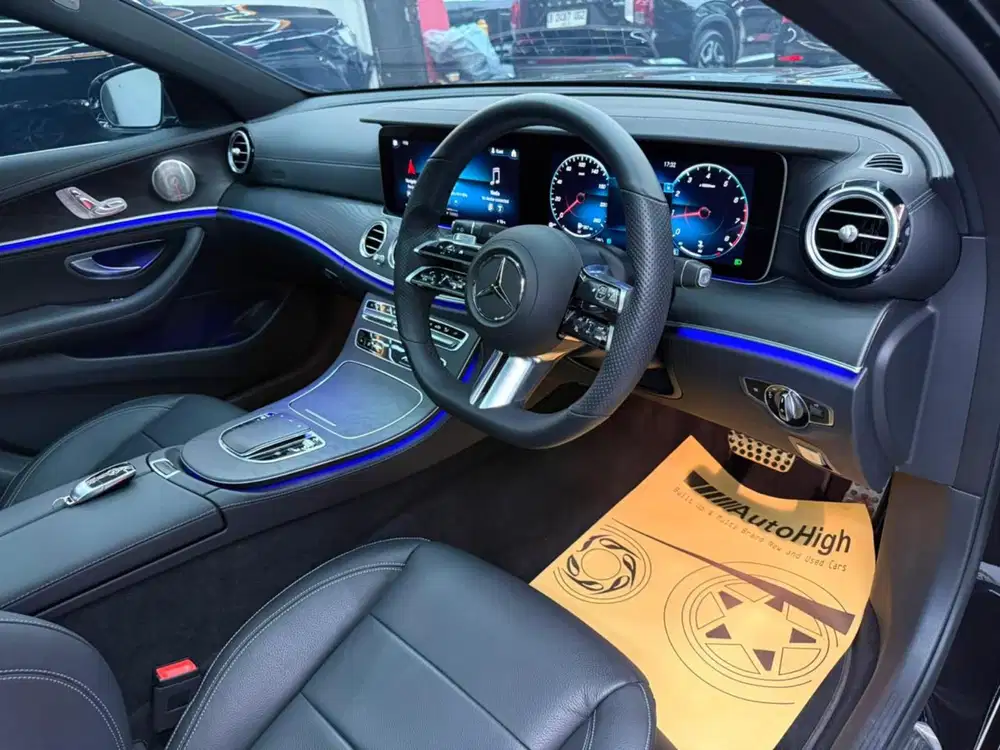 DP10% [Km4.000] E300 AMG 2022 Black Reg 2023 #AUTOHIGH
