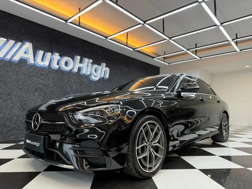 DP10% [Km4.000] E300 AMG 2022 Black Reg 2023 #AUTOHIGH