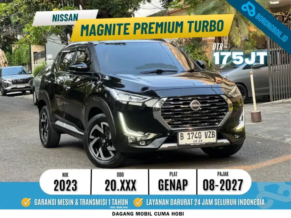 NISSAN MAGNITE PREMIUM TURBO AT 2023 HITAM