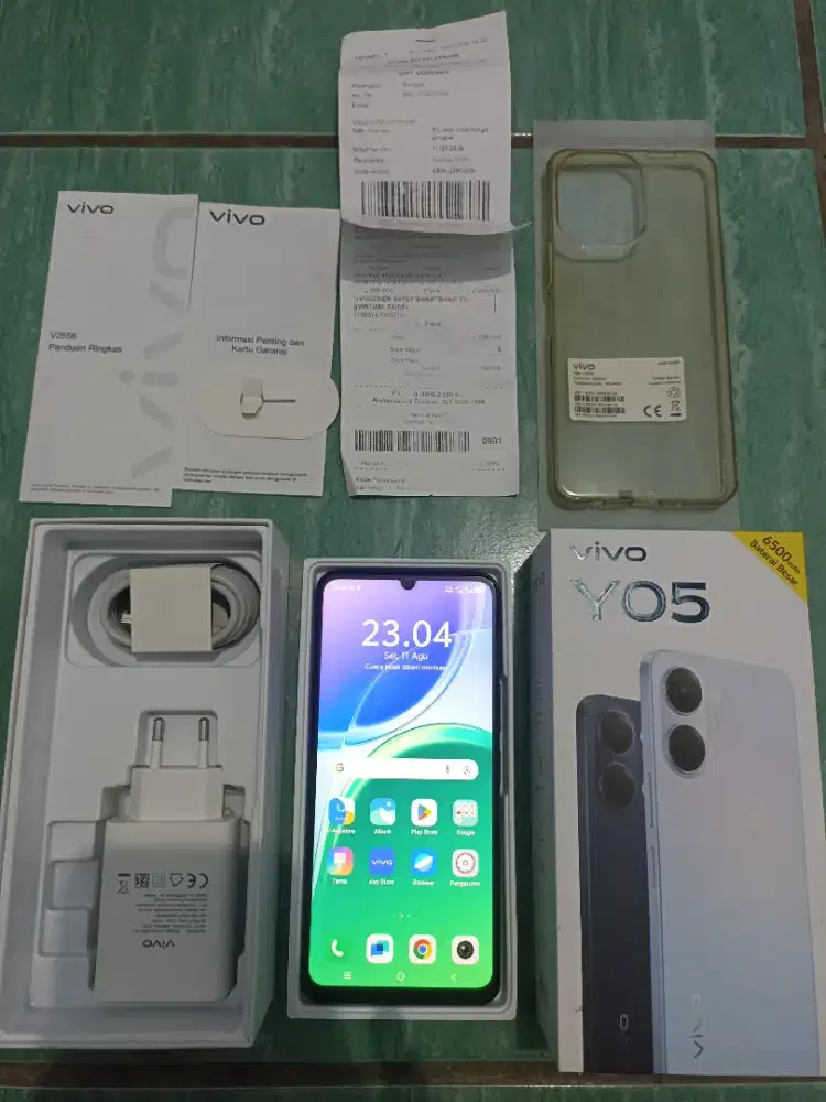 Hp Vivo Y05 Ram 4+4/64GB Fullset