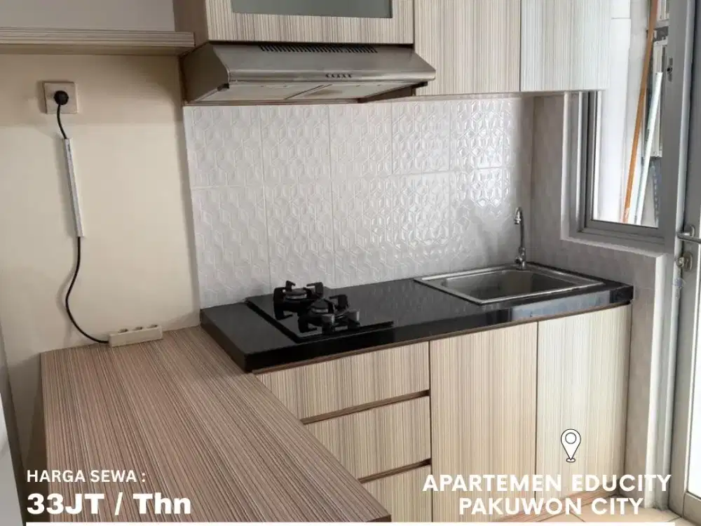 Disewakan Apartemen Educity Pakuwon City