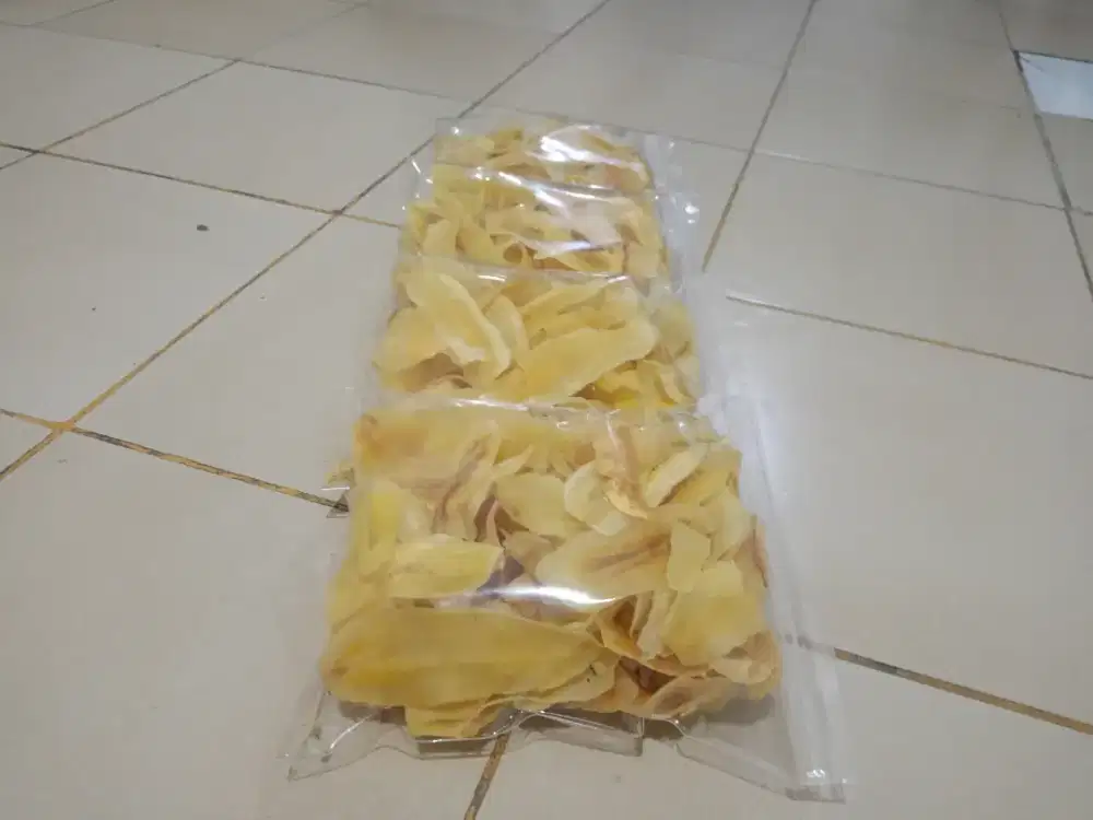 Keripik pisang kepok madu gurih renyah