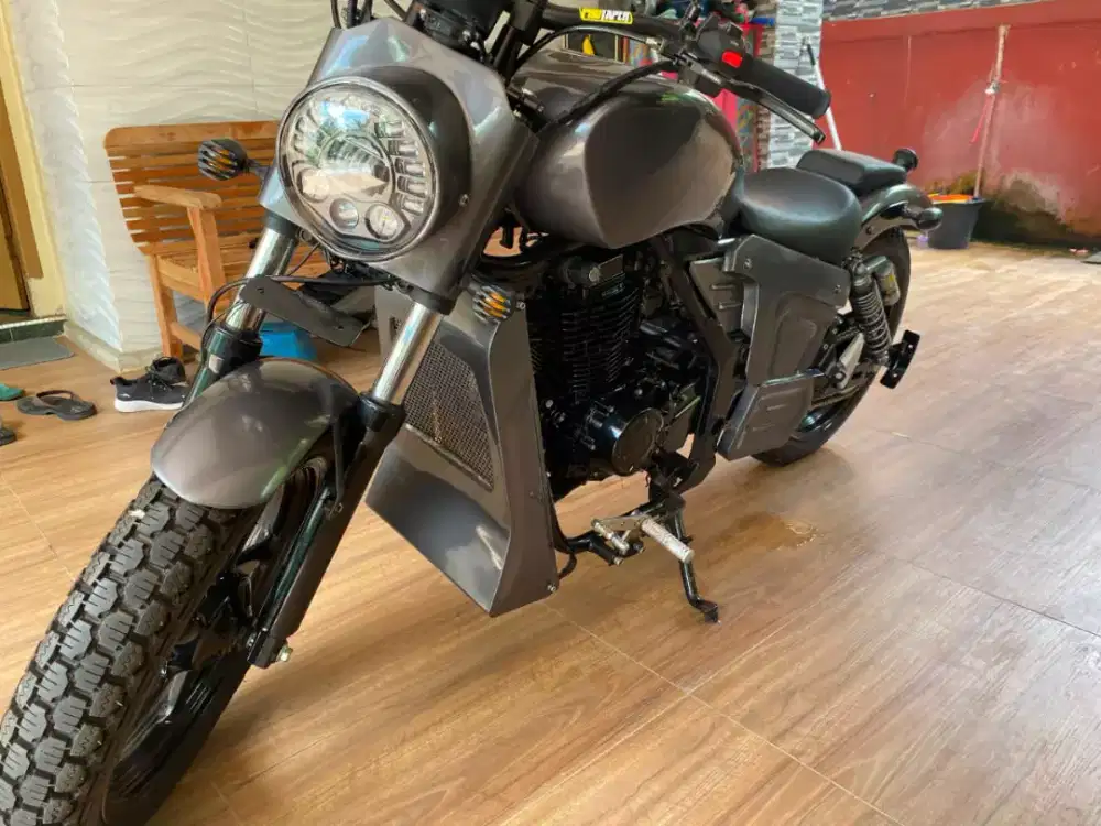 Motor gedek rakitan, khusus bagi pecinta hobi motor.