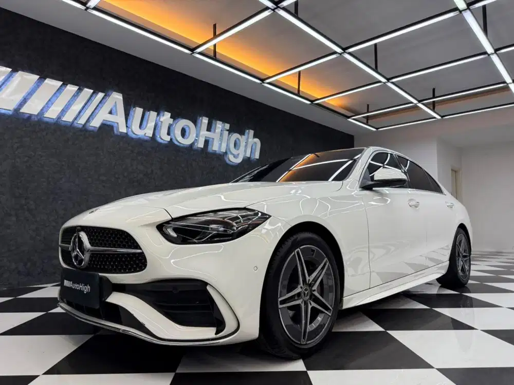 DP10% [Km12.000] C300 AMG 2023 White Reg 2024 #AUTOHIGH