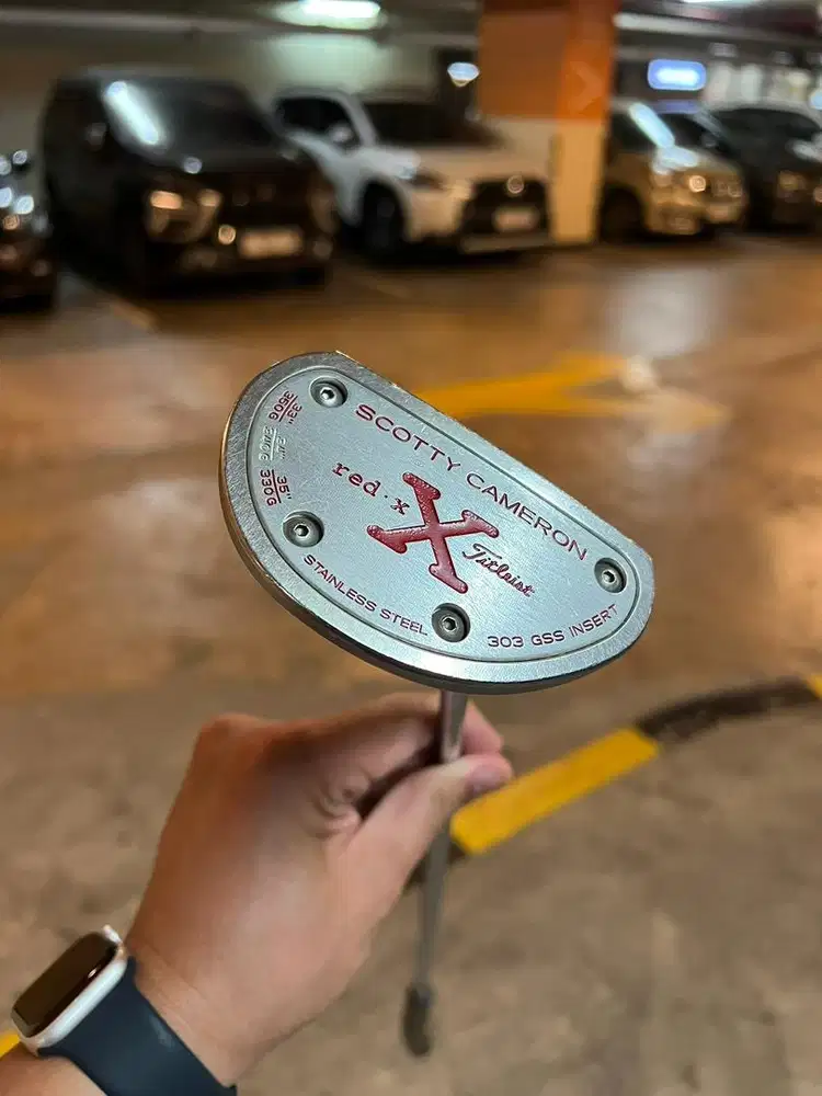 Putter Scotty Cameron Red X2 (collectible) STICK GOLF SECOND BEKAS