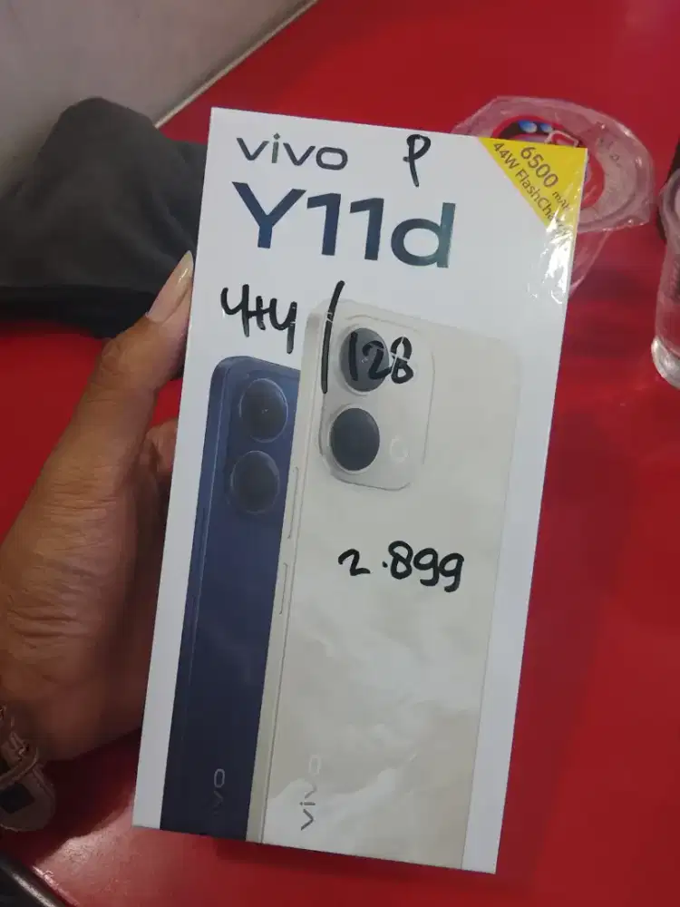 Vivo Y11D 4+4/128GB New baru