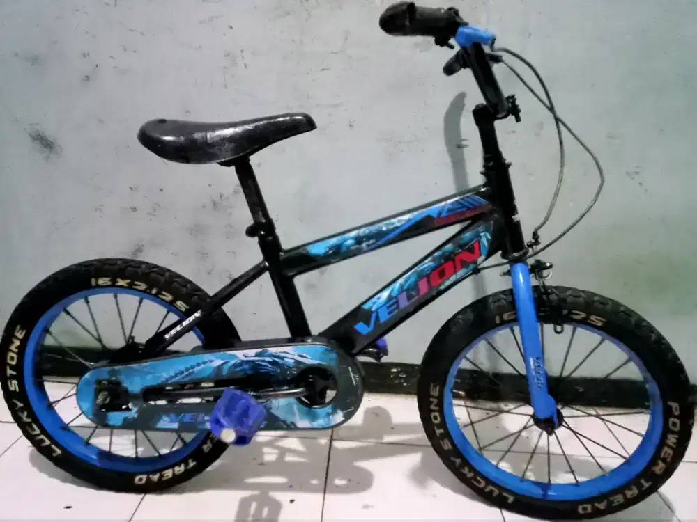 Dijual sepeda BMX merk VELION ring 16 kondisi masih bagus keker normal