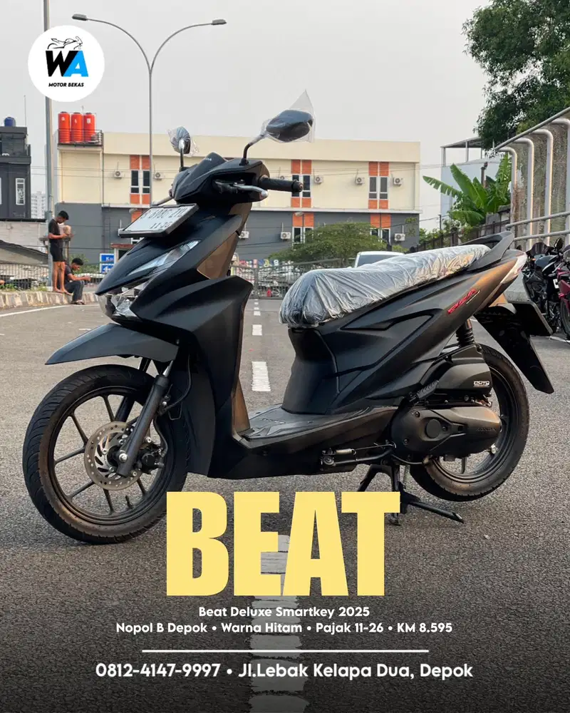 Cash/Kredit Honda New Beat Deluxe Keyless Tahun 2025