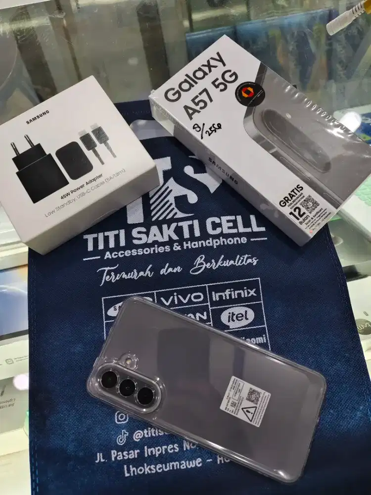 Samsung a57 8/256 promo terbatas garansi 1 tahun new
