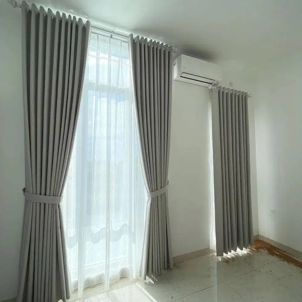 Menerima Pemasangan Gorden Wallpaper Dinding 3D Gordyn Hordeng Korden