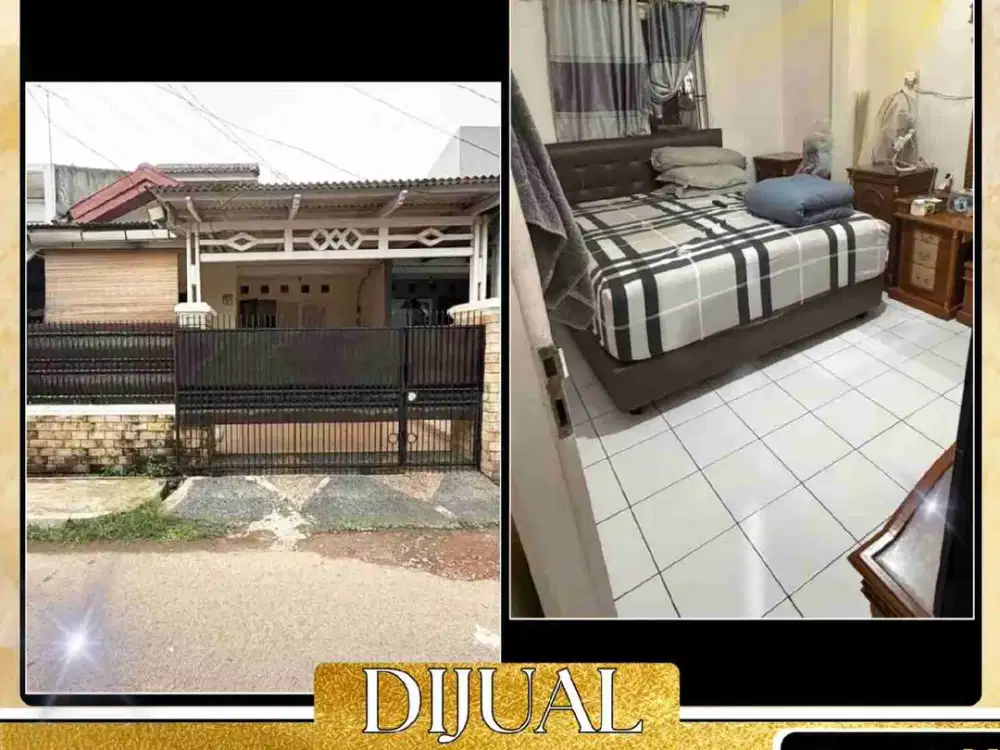 DIJUAL RUMAH 1,5 LANTAI LUAS TANAH 72 M² DI PERUMAHAN GADING SERPONG TANGERANG