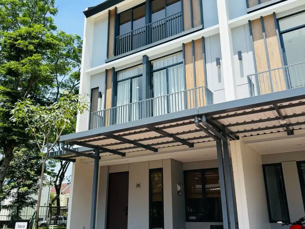 jual cepat rumah 3 lantai di tengah gs bsd