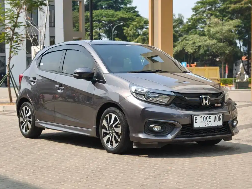 LOW KM 29rb Brio 1.2 RS AT 2021 Pajak Panjang Mulus Siap Pakai