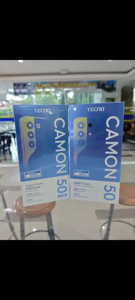 Tecno camon 50 pro ram 12gb 5G dan8/256 garansi resmi