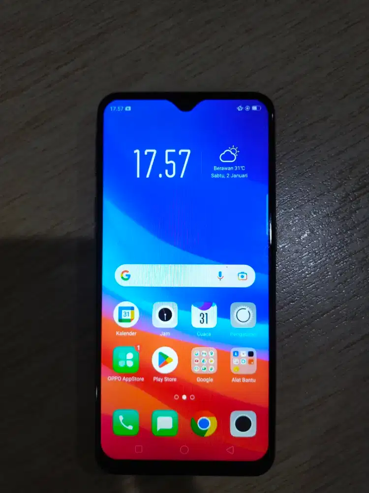 Oppo F9 ram 6gb internal 128gb Fullset mulus cod