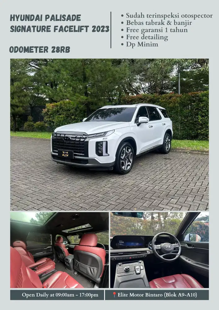 Hyundai Palisade Signature Facelift 2023