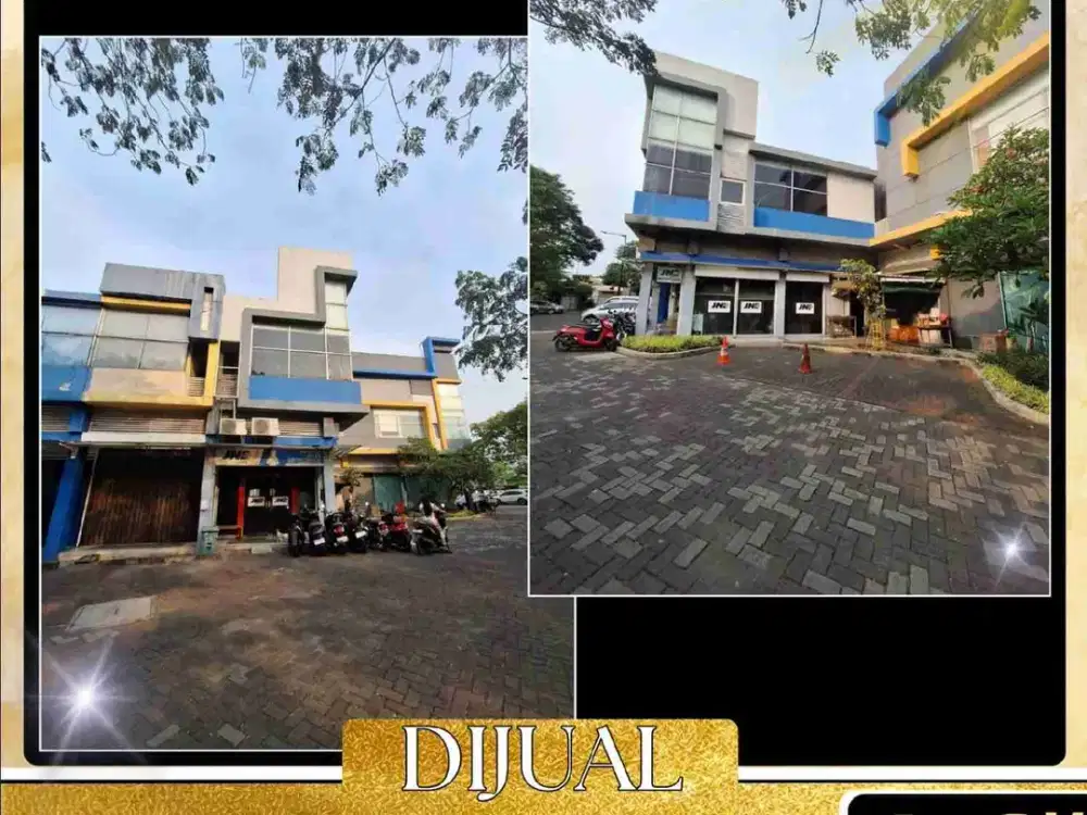 DIJUAL RUKO HOOK 2 LANTAIB LUAS TANAH 70 M² DI CITRA GARDRN 6  CIRCLE WEST CENGJARENG JAKARTA BARAT