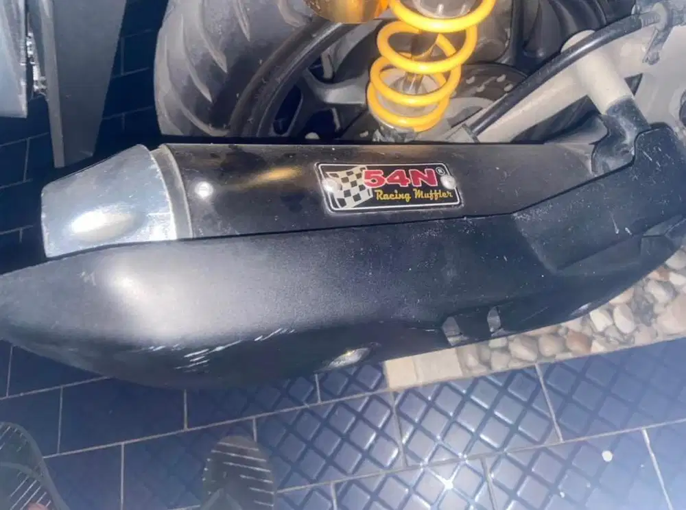 Knalpot standar racing 54NPCX 160 2025/ VARIO Bass adem sarful