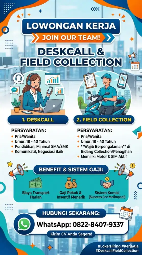 Loker deskcall & yg Field Coll