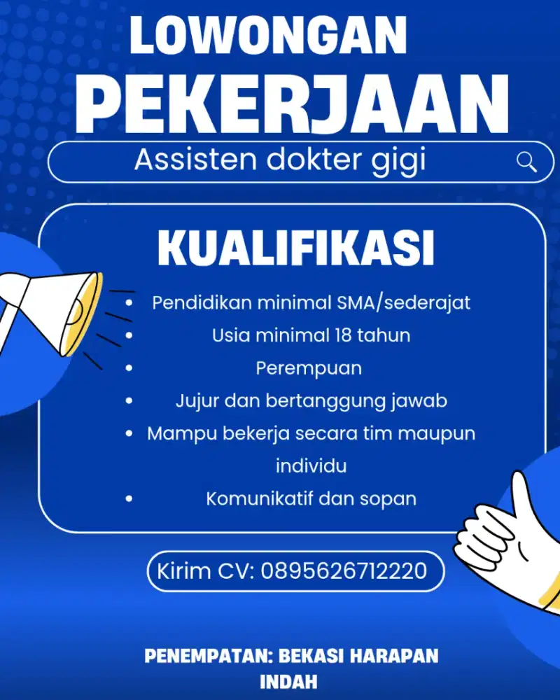 LOWONGAN PERAWAT DAN ADMIN