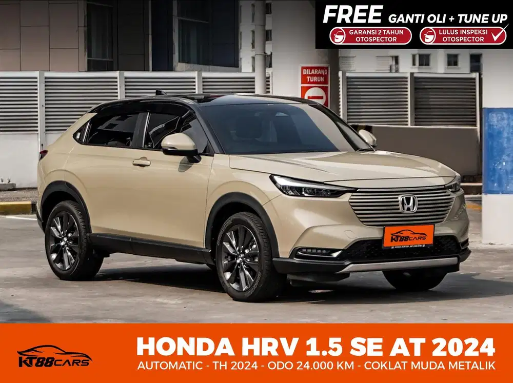 KM RECOD!! Honda HRV SE Tahun 2024 Plat ganjil