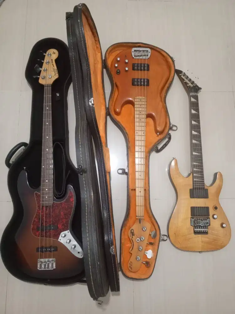 Jual Murah Banget 2 Bass + 1 GItar 3.5Jt (BORONG-NEGO)