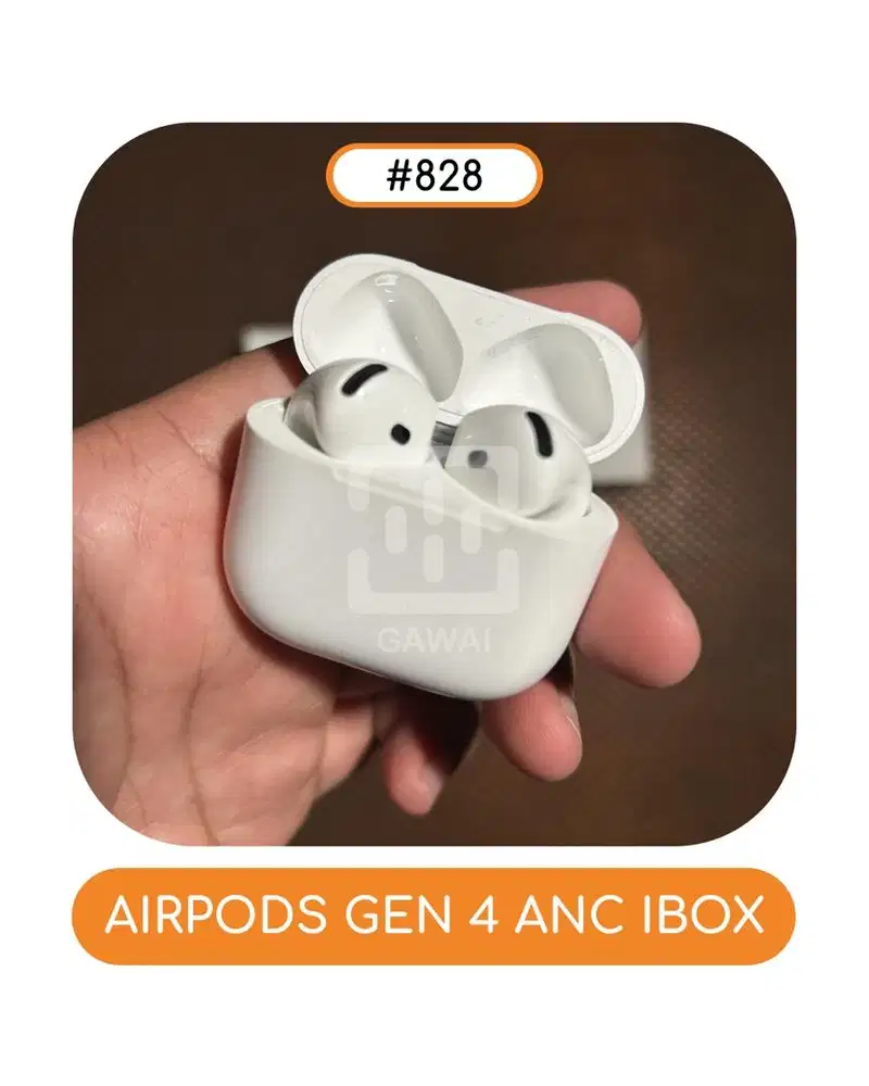 #828 Airpods Gen 4 Anc Ibox Garansi 24 July 2027