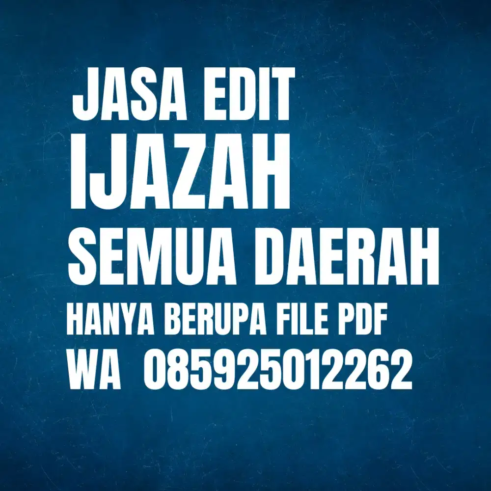 IJAZAH SMP SMK DLL