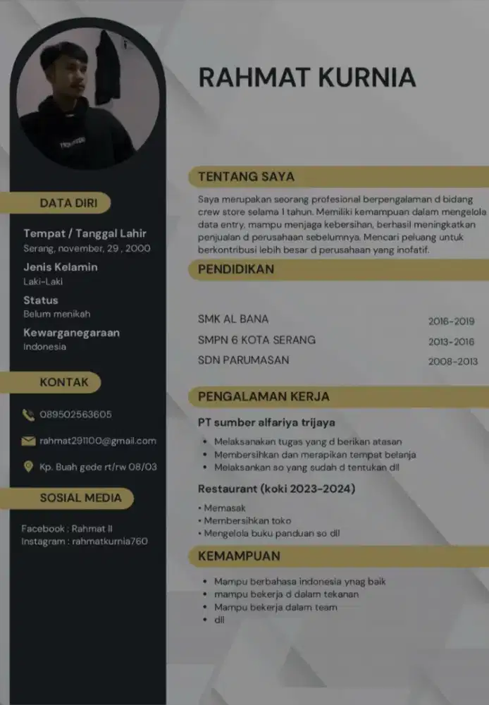 mencari pekerjaan