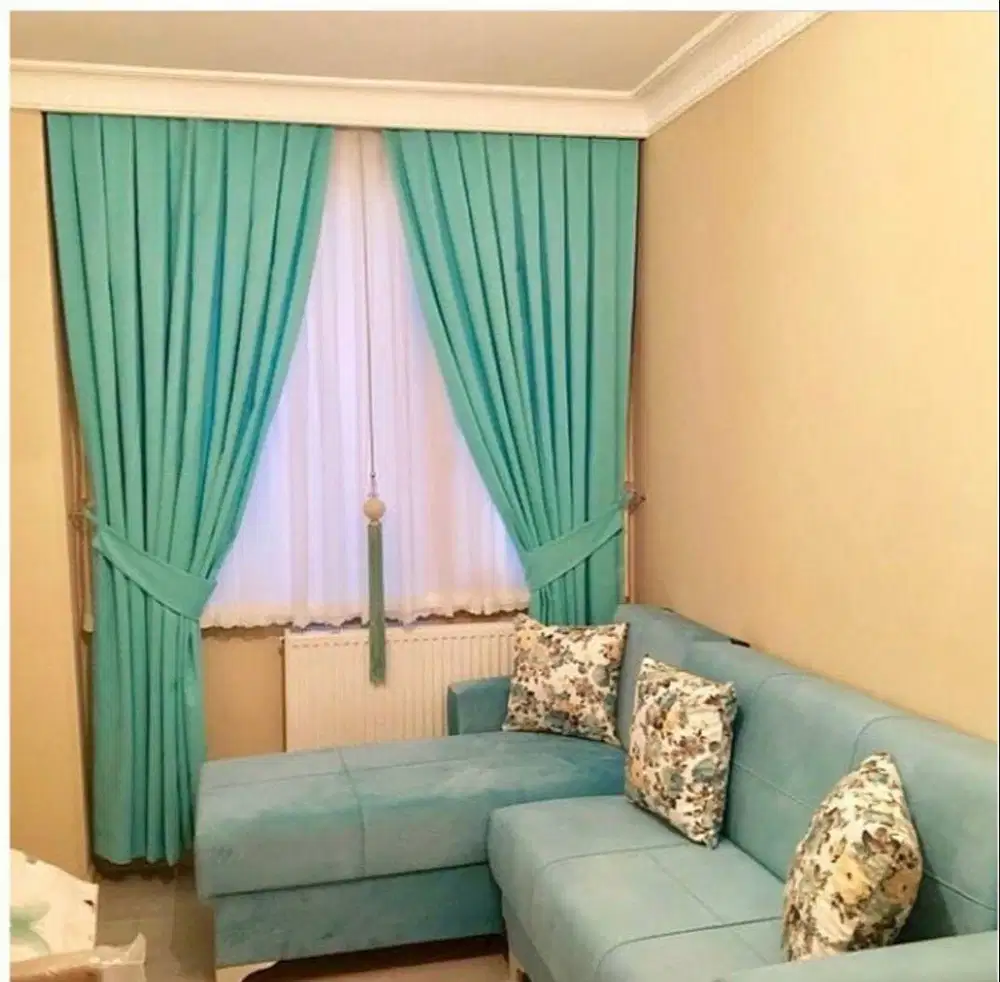 Menerima Pemasangan Gorden Wallpaper Dinding 3D Gordyn Hordeng Korden