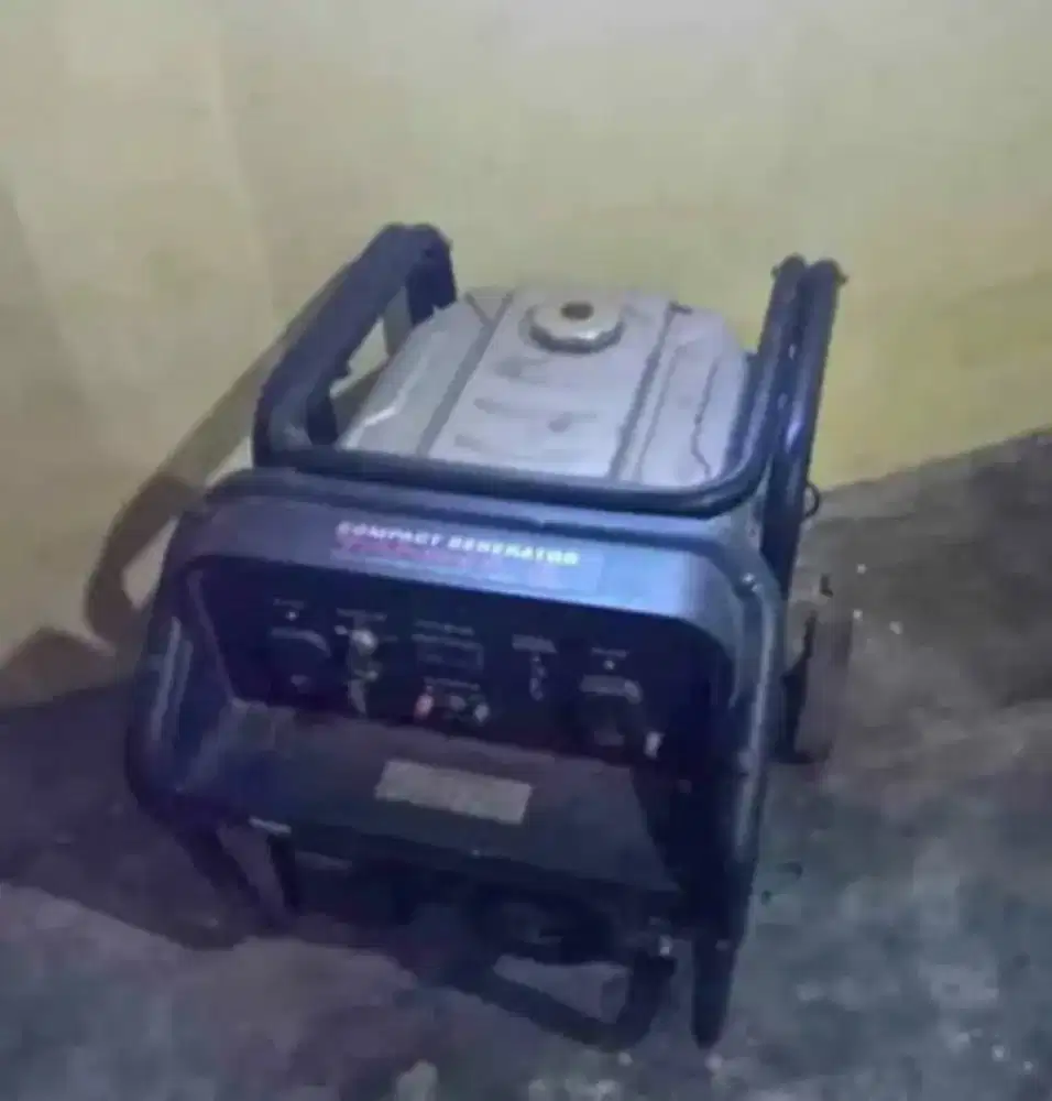 Terima genset rusak atau padam