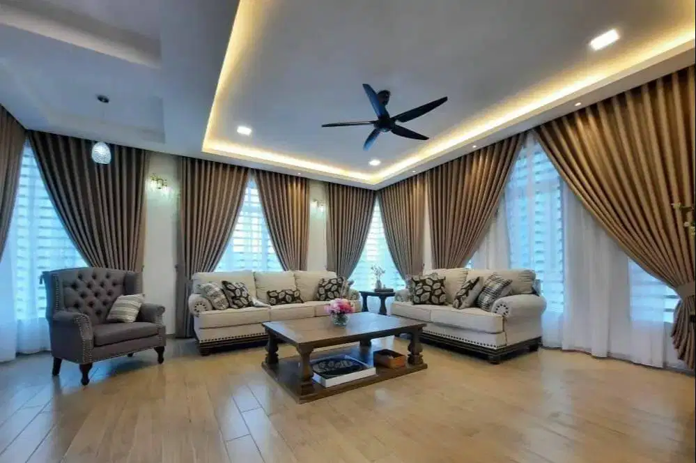 Jual Gorden Jendela & Pintu Gordyn Model Terbaru Wallpaper Dinding 3D
