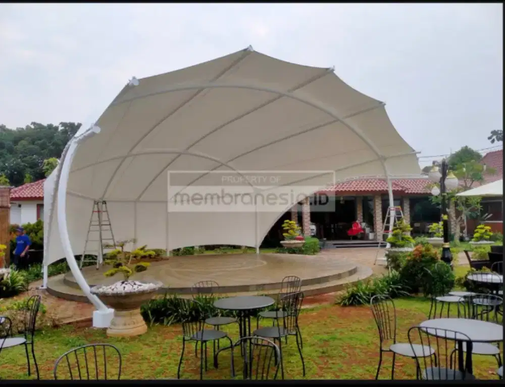 Canopy membran kain dan alderon murmer harga bersaing