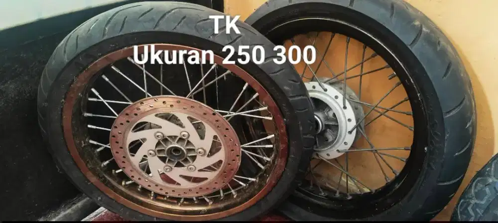 Velg TK bekas Pemakaian Scorpio