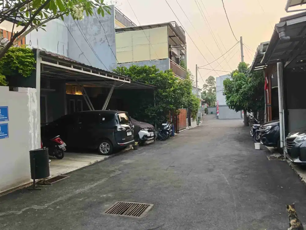 Dijual rumah cluster komplek merak asri residence Jurangmangu Timur pondok aren