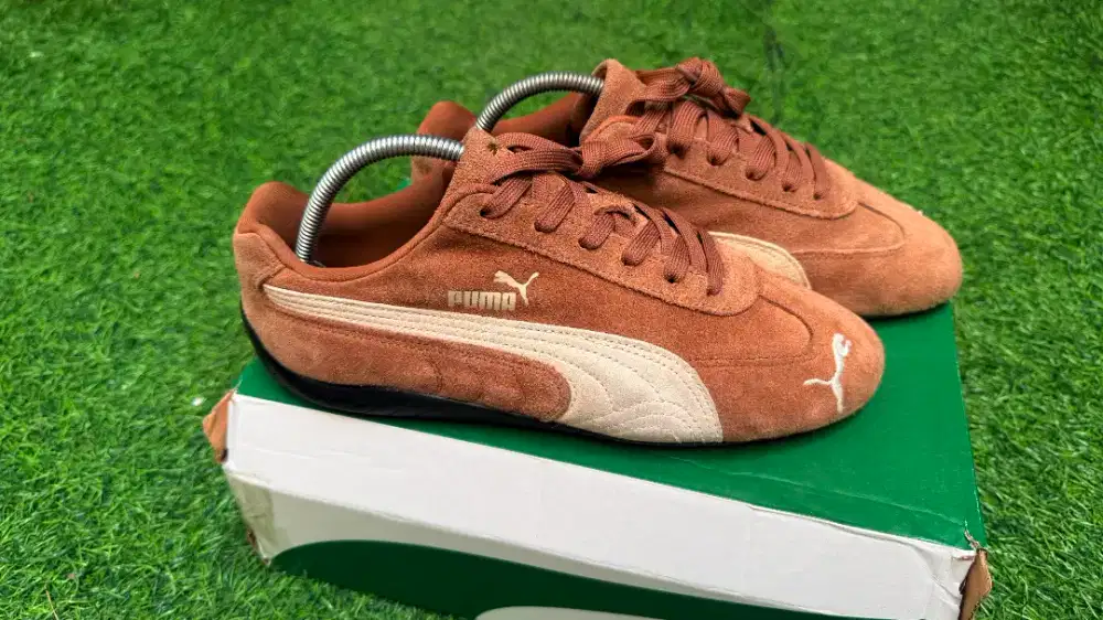 Sepatu Puma Speedcat Original OG Suede ( Chestnut Brown)