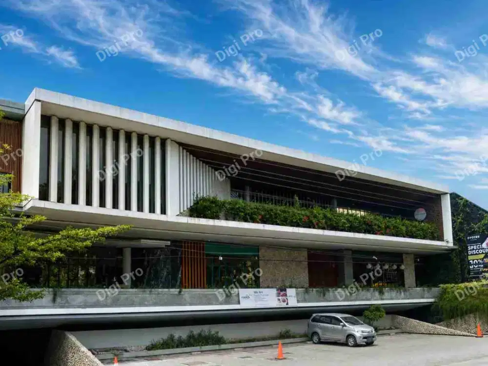 Jual Gedung Komersial Megah 3 Lantai + Basement di Poros Utama Hertasning Lama Makassar