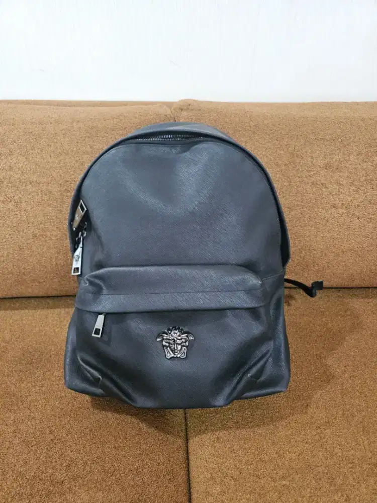 Ransel Backpack Vercase original kulit asli made in italy