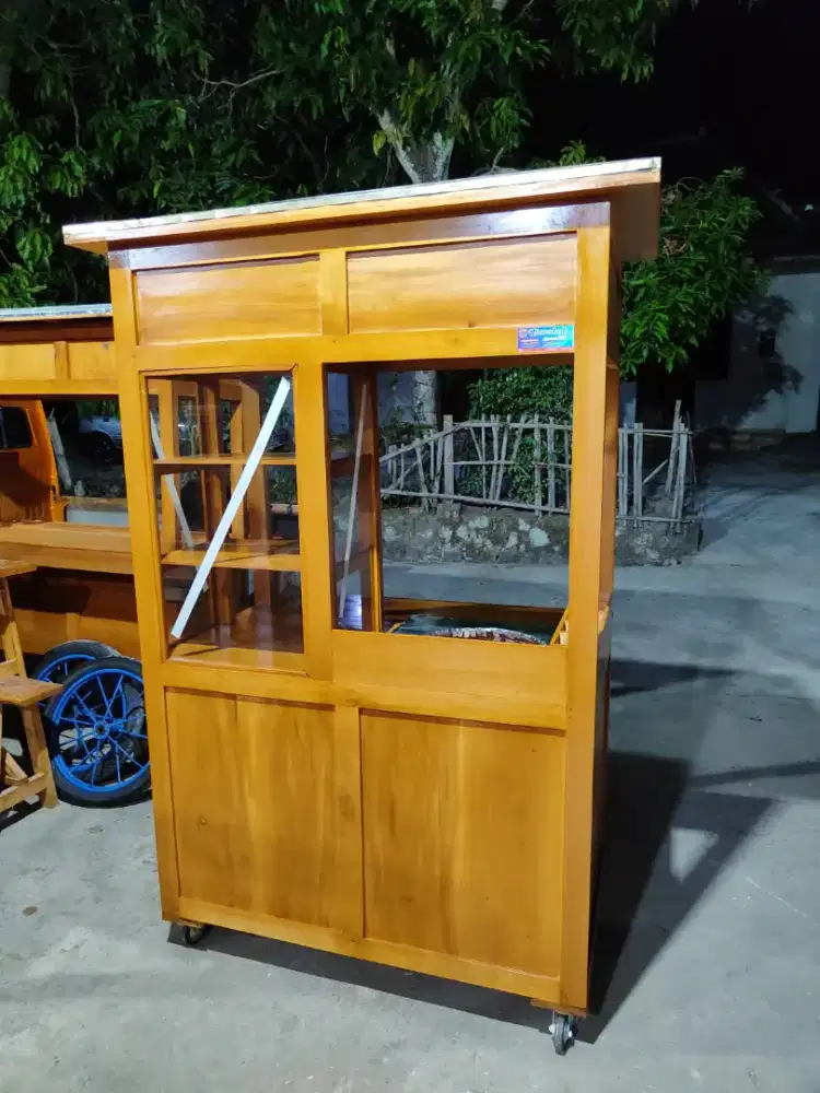 Gerobak Angkringan jg Melayani Pesanan Grobak Bakso Mie Bubur Sate dlL