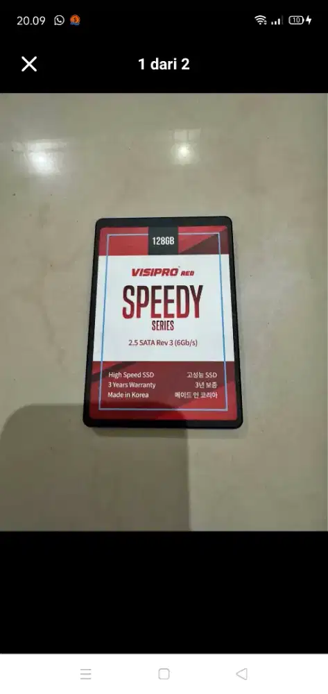 SSD 128GB SATA VISIPRO