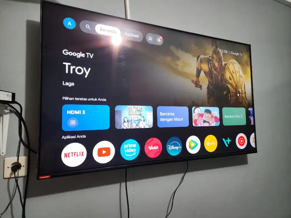 TV LED Changhong 55 inch Mulus kaya baru