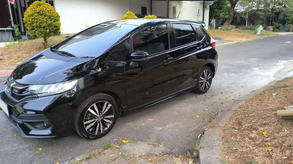 Honda Jazz 2018 Bensin hitam plat BG Palembang pajak hidup baru bayar