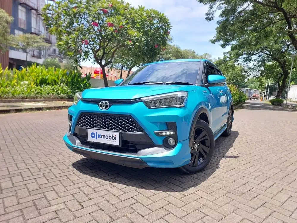 TDP 1 JUTA Toyota Raize 1.0 T GR SPORT TSS One Tone AT 2021 Biru C9RHB