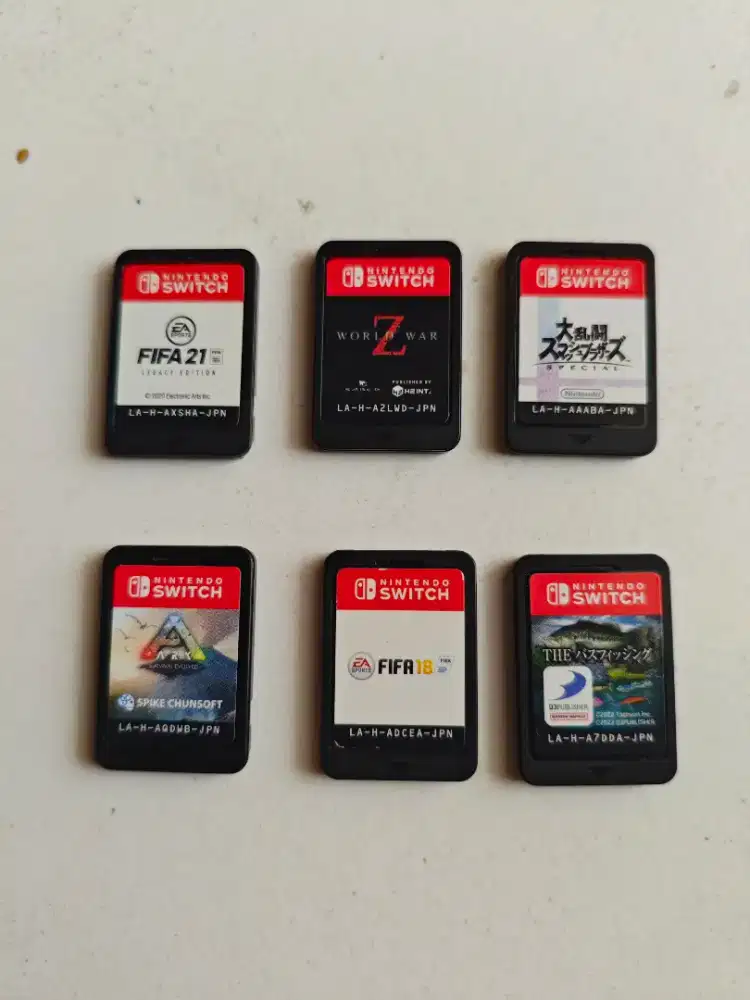 Cartridge/kaset Nintendo switch borongan Region japan