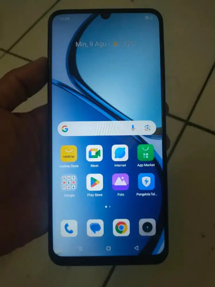 Realme note 60  6/128 minus retak sehelai benang aman normal nokendala