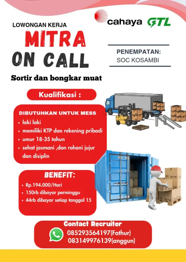 Dibutuhkan Segera